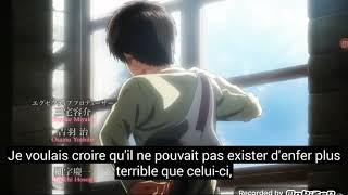 Shingeki No Kyojin  OPENING 3  Sous Titres Français [upl. by Nil]