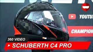 Schuberth C4 Pro Carbon Fusion Red  ChampionHelmetscom [upl. by Aihtnys391]