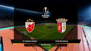 FK CRVENA ZVEZDA VS BRAGA FULL HD [upl. by Delphinia787]