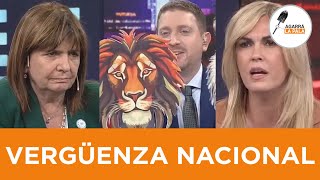 VIVIANA CANOSA Y BULLRICH SE MANDARON UN PAPELÓN SIN ESCALAS EN LA MESA DE JONI VIALE quotNo te militoquot [upl. by Tirrag]