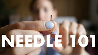 NEEDLE 101  Beginners Guide to Machine Needles  SEW JESSALLI [upl. by Milde]