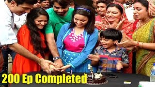 Yeh Un Dinon Ki Baat Hai 200 Episodes Celebration With Ashi Singh amp Team [upl. by Etteve609]