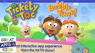 Tickety Toc Bubble Time  Interactive Storybook App for Kids [upl. by Iaw]