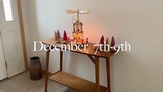 A Homespun House  Vlogmas  Dec 7th9th [upl. by Sontich645]