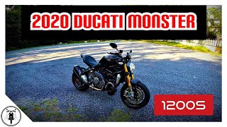 2020 Ducati Monster 1200S Review [upl. by Ennaitak633]