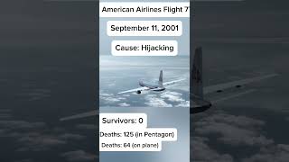 American Airlines Flight 77 Crash shorts planecrash [upl. by Stormie]