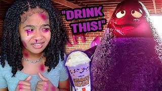 I Tried the Grimace Shake AGAIN UPDATE [upl. by Daloris688]