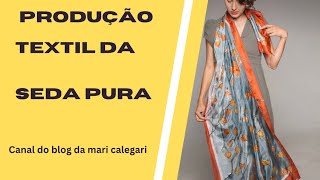 Como é a produção textil da seda pura a partir do casulo do bicho da seda [upl. by Corine312]