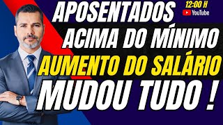 Ao Vivo Meio Dia  Aposentados Acima do Mínimo Novo Aumento de Salário Para 2024 Mudou Tudo [upl. by Merilee935]