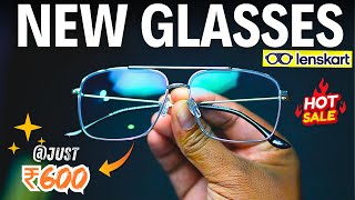 Bought New Eyeglasses From Lenskart Sale at ₹600 Only 😍 Unboxing And Review  Vincent Chase 🔥 [upl. by Leggat]