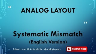 Systematic Mismatch  English Version [upl. by Wandie194]