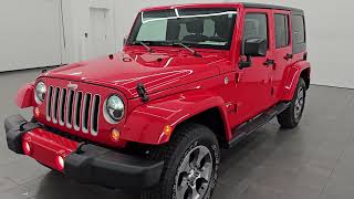 2016 JEEP WRANGLUER UNLIMITED JK SAHARA TIME CAPSULE 4K WALKAROUND 14756Z SOLD [upl. by Einafit]