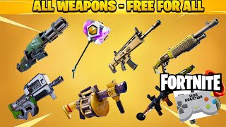 Fortnite Underground  Odc 26  🏆ALL WEAPONS  FFA🏆545053896922 [upl. by Aillemac]