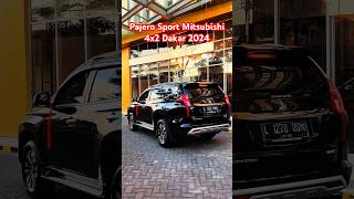 Pajero dakar 4x2 tahun 2024 hitam elegan Mitsubishisurabaya pajerosport [upl. by Flavius]