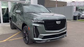 2024 Cadillac Escalade VSeries Review  Wolfe Cadillac Edmonton [upl. by Lada]