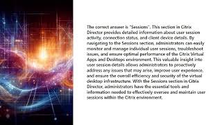 1Y0 204 Citrix Virtual Apps and Desktops 7 Administration Exam [upl. by Dnamron]