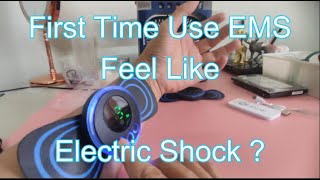 First Time User How To Operate EMS Mini Neck Massager [upl. by Eikcid266]