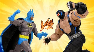 McFarlane Toys DC Multiverse Batman vs Bane Knightfall 2pack [upl. by Jacynth]