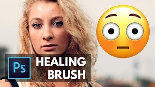 Learn the HEALING BRUSH in About 5 Minutes Photoshop Tutorial [upl. by Ahseinet759]