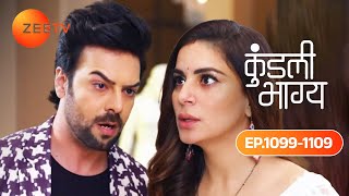 Prithvi ने करी Preeta को डराने की कोशिश  Kundali Bhagya  Ep 1099  1109  Karan amp Preeta  zeetv [upl. by Virginia]