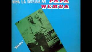 Intégralité Papa Wemba King Kester Emeneya amp Viva la Musica  Beloti 1980 HQ [upl. by Sucramaj]