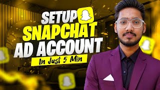 Create Snapchat Ad Account In Just 5 Minutes  Step By Step  HindiUrdu [upl. by Salvay]