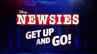 Disneys NEWSIES On Broadway  Get Up and Go [upl. by Naiva518]