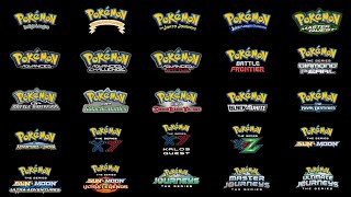 UPDATED Pokémon  Every Official English Theme songs 19972022 Season 125 [upl. by Fasano113]