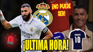 ¡BOMBAZO INESPERADO ¡SORPRESA DE CRISTIANO CON BENZEMA  NOTICIAS DEL REAL MADRID HOY [upl. by Cyprian]