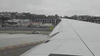 American Airlines 77W Takeoff San Diego [upl. by Ametaf]