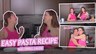 Easy Pasta Recipe with Small Laude  Cristina Gonzalez Romualdez [upl. by Arolf]