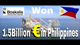 Boskalis Deals 15Billion Euro to The Philippines Making the Largest Deal in History [upl. by Trilbee]