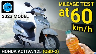 Honda Activa 125 Mileage Test VideoRide Review125cc Best Mileage ScooterTop Mileage Scooter [upl. by Taffy]