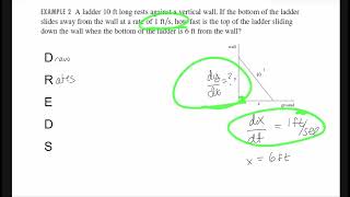 28 Related Rates calculus [upl. by Lucinda]