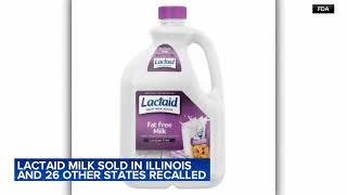 Lactaid milk recalled in Illinois 26 other states [upl. by Medlin]