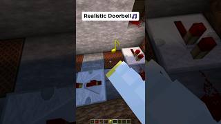 Realistic Doorbell🎵 minecraft shorts [upl. by Sawyor]