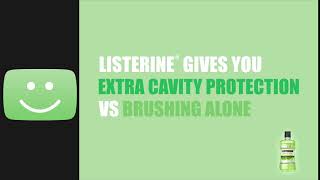 LISTERINE® Green Tea for Extra Cavity Protection [upl. by Arrac862]