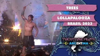 Twenty One Pilots  Trees Live Lollapalooza Brasil 2023 [upl. by Shugart]