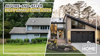 BeforeandAfter HGTV Smart Home 2024 Gets a Stunning Makeover [upl. by Darce282]