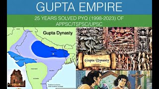 APPSCTSPSC  GUPTA EMPIRE PYQS [upl. by Avitzur]