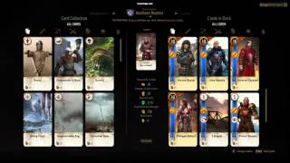 Witcher 3 Best Gwent Deck ft Northern Realms [upl. by Elsey]