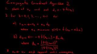 Introduction to Conjugate Gradient [upl. by Dnomaid972]