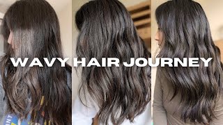 I tried the Curly Girl Method on Wavy Hair for 30 days Type 2A Hair [upl. by Fransis220]