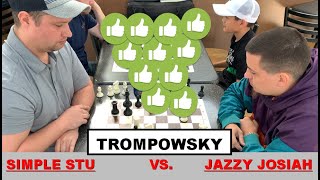 Jazzy Josiah vs Simple Stu Game 45  TROMPOWSKY BIG CENTER [upl. by Alled]