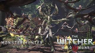 Monster Hunter World Leshen Battle Theme OST  Witcher 3 Crossover [upl. by Ennirak183]