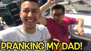 PRANKING MY DAD IN AUSTRALIA AsianParents FatherSonGoals [upl. by Amolap]