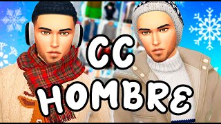 📁 CC folder HOMBRE invierno ❄  SIMS 4  Contenido personalizado sims4cc sims4mods [upl. by Gustie]