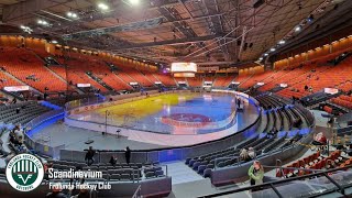 Scandinavium in Gothenburg Sweden  Arena of Frölunda Hockey Club [upl. by Lhok]