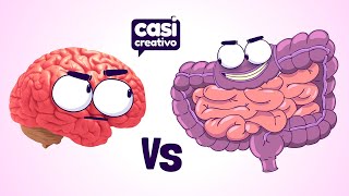 Intestino VS Cerebro  Casi Creativo [upl. by Yadsnil]