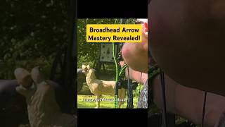 Broadhead Arrow Mastery Revealed shorts archery hunting [upl. by Lajes]